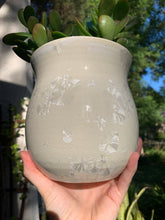 Load image into Gallery viewer, Ceramic Plant Pot Handmade Crystalline Glazed Medium Planter