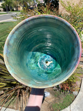 Load image into Gallery viewer, Ceramic Plant Pot Handmade Crystalline Glazed Extra Large Planter