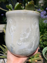 Load image into Gallery viewer, Ceramic Plant Pot Handmade Crystalline Glazed Medium Planter