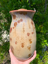 Load image into Gallery viewer, Crystalline Pottery Decorative Jar or Vase with Lid
