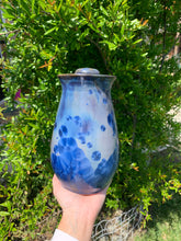 Load image into Gallery viewer, Crystalline Pottery Decorative Jar or Vase with Lid