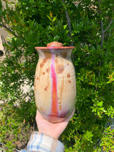 Load image into Gallery viewer, Crystalline Pottery Decorative Jar or Vase with Lid