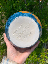 Load image into Gallery viewer, Crystalline Pottery Decorative Jar or Vase with Lid