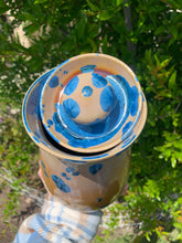 Load image into Gallery viewer, Crystalline Pottery Decorative Jar or Vase with Lid