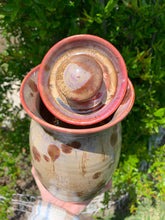 Load image into Gallery viewer, Crystalline Pottery Decorative Jar or Vase with Lid