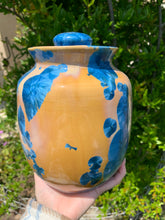 Load image into Gallery viewer, Crystalline Pottery Decorative Jar or Vase with Lid