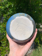 Load image into Gallery viewer, Crystalline Pottery Decorative Jar or Vase with Lid