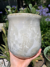 Load image into Gallery viewer, Ceramic Plant Pot Handmade Crystalline Glazed Medium Planter