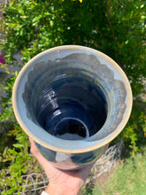 Load image into Gallery viewer, Crystalline Pottery Decorative Jar or Vase with Lid