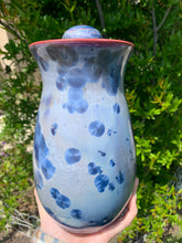 Load image into Gallery viewer, Crystalline Pottery Decorative Jar or Vase with Lid