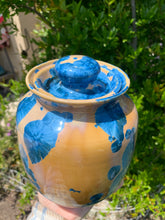Load image into Gallery viewer, Crystalline Pottery Decorative Jar or Vase with Lid