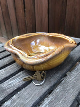 Load image into Gallery viewer, Dish for Keys Jewelry or Trinkets Handmade Ceramic Decorative Dish Crystalline Glazed
