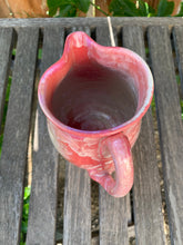 Load image into Gallery viewer, Ceramic Pitcher Crystalline Pottery Handmade Medium 30 oz Serving Pitcher
