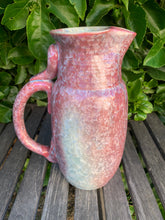 Load image into Gallery viewer, Ceramic Pitcher Crystalline Pottery Handmade Large Drink Pitcher