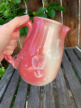 Load image into Gallery viewer, Ceramic Pitcher Crystalline Pottery Handmade Medium 30 oz Serving Pitcher