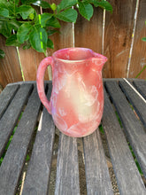 Load image into Gallery viewer, Ceramic Pitcher Crystalline Pottery Handmade Medium 30 oz Serving Pitcher