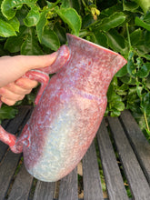 Load image into Gallery viewer, Ceramic Pitcher Crystalline Pottery Handmade Large Drink Pitcher