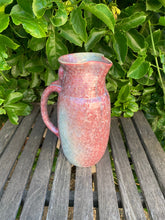 Load image into Gallery viewer, Ceramic Pitcher Crystalline Pottery Handmade Large Drink Pitcher