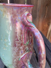 Load image into Gallery viewer, Ceramic Pitcher Crystalline Pottery Handmade Large Drink Pitcher