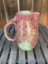 Load image into Gallery viewer, Ceramic Pitcher Crystalline Pottery Handmade Large Drink Pitcher