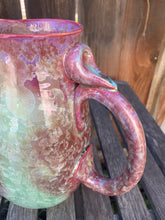 Load image into Gallery viewer, Ceramic Pitcher Crystalline Pottery Handmade Large Drink Pitcher
