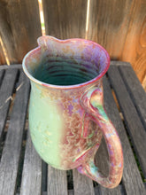 Load image into Gallery viewer, Ceramic Pitcher Crystalline Pottery Handmade Large Drink Pitcher
