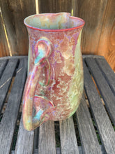 Load image into Gallery viewer, Ceramic Pitcher Crystalline Pottery Handmade Large Drink Pitcher