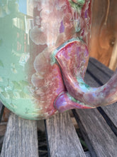 Load image into Gallery viewer, Ceramic Pitcher Crystalline Pottery Handmade Large Drink Pitcher