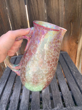 Load image into Gallery viewer, Ceramic Pitcher Crystalline Pottery Handmade Large Drink Pitcher