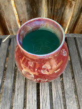 Load image into Gallery viewer, Crystalline Pottery Vase Handmade Decorative Flower Vase