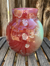 Load image into Gallery viewer, Crystalline Pottery Vase Handmade Decorative Flower Vase