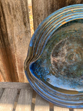 Load image into Gallery viewer, Decorative Multiple Rim Bowl Handmade Pottery Crystalline Glazed