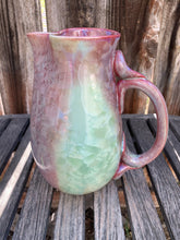 Load image into Gallery viewer, Ceramic Pitcher Crystalline Pottery Handmade Large Drink Pitcher