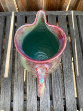Load image into Gallery viewer, Ceramic Pitcher Crystalline Pottery Handmade Large Drink Pitcher