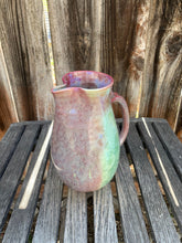 Load image into Gallery viewer, Ceramic Pitcher Crystalline Pottery Handmade Large Drink Pitcher