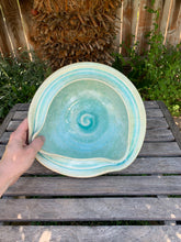 Load image into Gallery viewer, Crystalline Glazed Decorative Bowl Handmade White Crystals