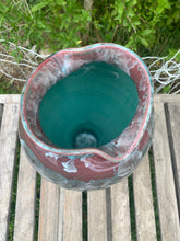 Load image into Gallery viewer, Crystalline Pottery Vase Handmade Decorative Flower Vase