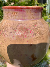 Load image into Gallery viewer, Crystalline Pottery Vase Handmade Decorative Flower Vase