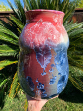 Load image into Gallery viewer, Handmade Pottery Vase Ceramic Crystalline Glazed Decor
