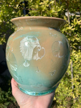 Load image into Gallery viewer, Handmade Pottery Vase Ceramic Crystalline Glazed Decor
