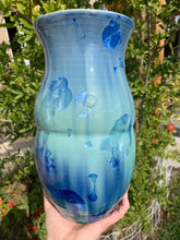 Load image into Gallery viewer, Crystalline Pottery Vase Handmade Decorative Flower Vase