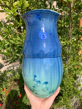 Load image into Gallery viewer, Crystalline Pottery Vase Handmade Decorative Flower Vase
