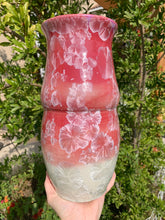 Load image into Gallery viewer, Crystalline Pottery Vase Handmade Decorative Flower Vase