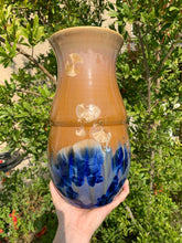 Load image into Gallery viewer, Crystalline Pottery Vase Handmade Decorative Flower Vase