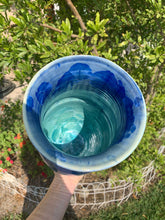 Load image into Gallery viewer, Crystalline Pottery Vase Handmade Decorative Flower Vase