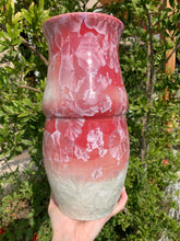 Load image into Gallery viewer, Crystalline Pottery Vase Handmade Decorative Flower Vase