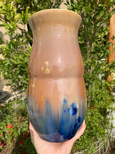 Load image into Gallery viewer, Crystalline Pottery Vase Handmade Decorative Flower Vase