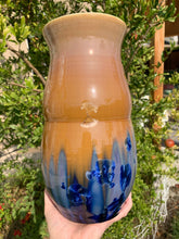 Load image into Gallery viewer, Crystalline Pottery Vase Handmade Decorative Flower Vase