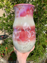 Load image into Gallery viewer, Crystalline Pottery Vase Handmade Decorative Flower Vase