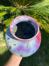 Load image into Gallery viewer, Crystalline Pottery Vase Handmade Decorative Flower Vase